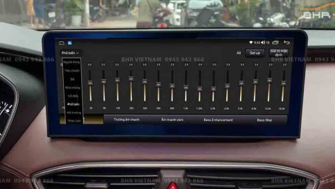 Màn hình DVD Android xe Hyundai Santafe 2018-nay | Màn nguyên khối 12.3 inch